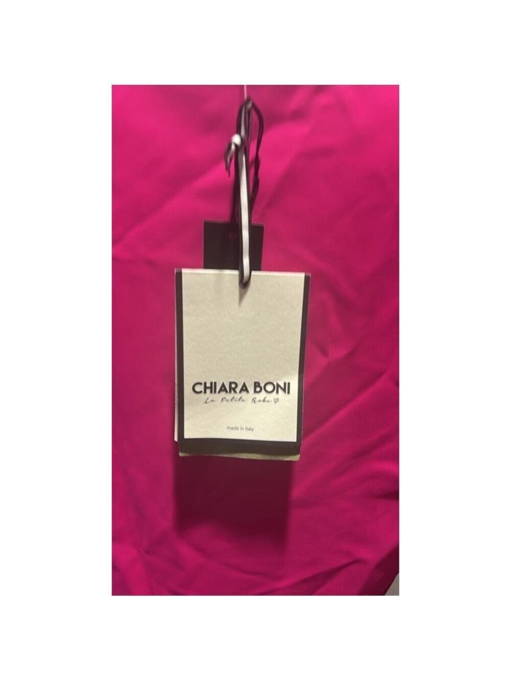 Chiara Boni La Petite Robe Pink Carera Sequin Midi Dress Size 18 - Picture 12 of 13